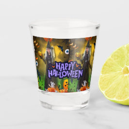 ハロウィン誕生日招待状 Spooktacular ショットグラス