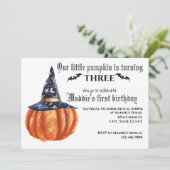 ハロウィン誕生日 招待状 (スタンド正面)