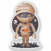 ハロウィン間抜けモンスター シール (正面)