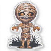 ハロウィン間抜けモンスター シール (正面)