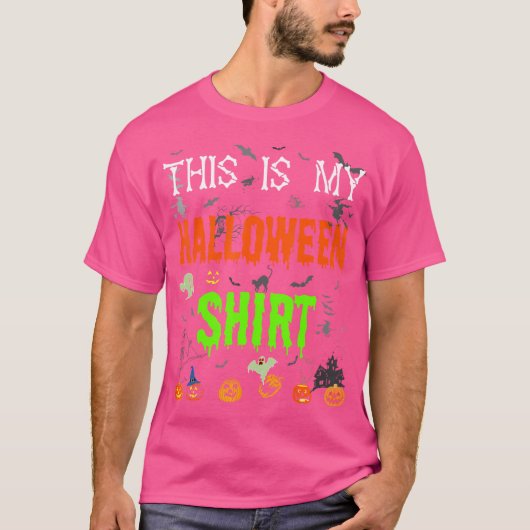 ハロウィン面白コスプレ Tシャツ (正面)
