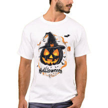 ハロウィン頭が切れるTシャツ