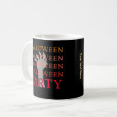 ハロウィン風コレクション コーヒーマグカップ (正面左)