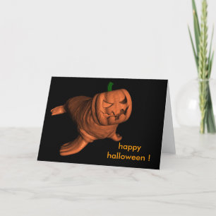 ハロウィン風変わりワーラス カード