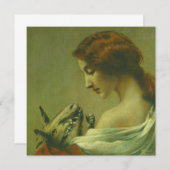 ハロウィン風変わり招待状 招待状 (正面/裏面)