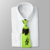 ハロウィン飛んでいるの夜3Dで星の間の魔女 ネクタイ (タイ)