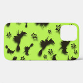 ハロウィン飛んでいるの夜3Dで星の間の魔女 Case-Mate iPhoneケース (裏面 (横))