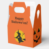 ハロウィン飛んでいるウィッチカボチャの特典ボックス フェイバーボックス (オープン)