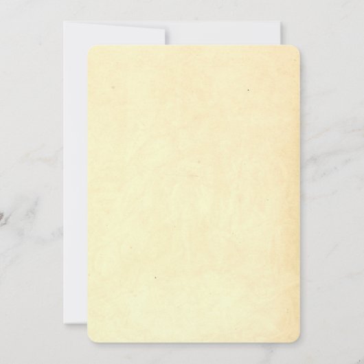 ハロウィン飛んでいるウィッチパーティー 招待状 (裏面)