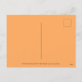 ハロウィン飛んでいるウマキャンディーコーン シーズンポストカード (裏面)