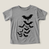 ハロウィン飛んでいる銀河系こうもりと星 (デザイン正面)