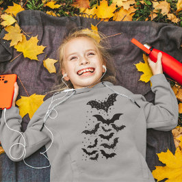 ハロウィン飛んでいる銀河系こうもりと星