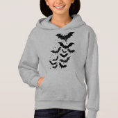 ハロウィン飛んでいる銀河系こうもりと星 (正面)