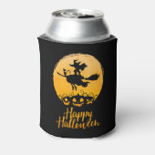 ハロウィン飛んでいる魔女 缶クーラー (缶裏面)