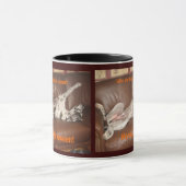 ハロウィン食べキャンディが多すぎる マグカップ (中央)