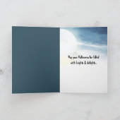 ハロウィン食べ幽霊アンアイスクリームコーン カード (内部)