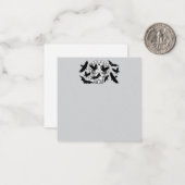 ハロウィン飾り カラベラス ノートカード (正面/裏面インサイチュ)