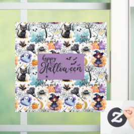 ハロウィン魅力的ウィンドウの固定 ウィンドウサイン