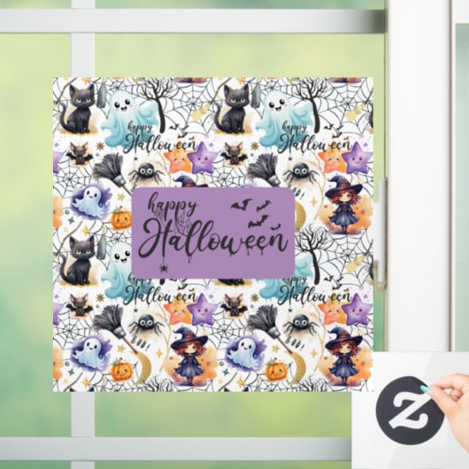 ハロウィン魅力的ウィンドウの固定 ウィンドウサイン (ホーム)