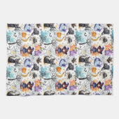 ハロウィン魅力的キッチンタオル キッチンタオル (横)