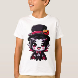 "ハロウィン魅力的ヴァンパイアキャラクター" Tシャツ