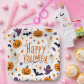 ハロウィン魅力的紙プレート-お祝い! ペーパープレート (パーティー)