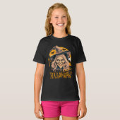 ハロウィン魔女おばあちゃん Tシャツ (正面フル)