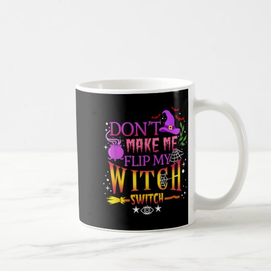 ハロウィン魔女の怒り コーヒーマグカップ (右)
