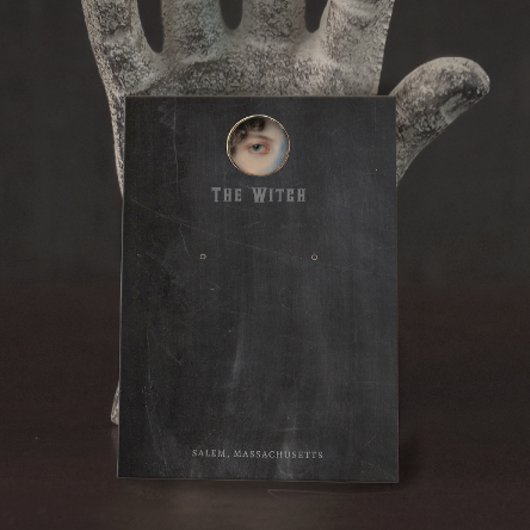 ハロウィン魔女の目イヤリングディスカード