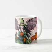 ハロウィン魔女マグカップ コーヒーマグカップ (正面右)