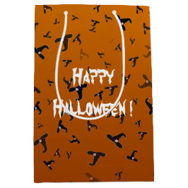 ハロウィン魔女帽子 ミディアムペーパーバッグ