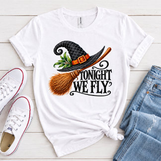 ハロウィン魔女帽子Tシャツ ウィメンズ トライブレンドTシャツ