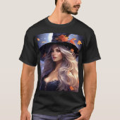 ハロウィン魔女 Tシャツ (正面)