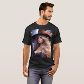 ハロウィン魔女 Tシャツ (正面フル)