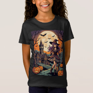 ハロウィン魔女 Tシャツ