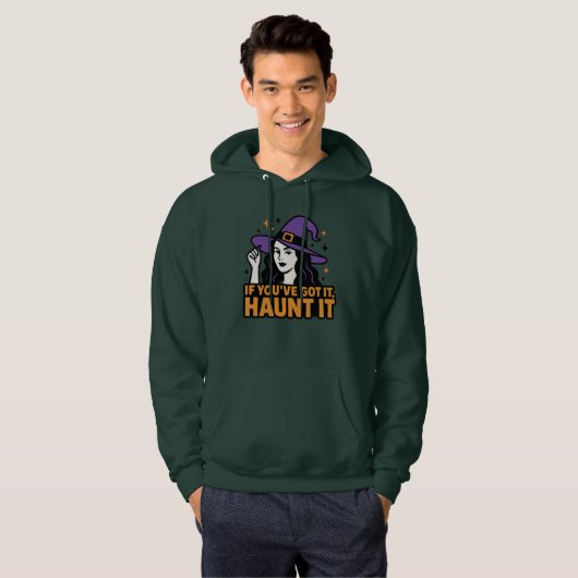 ハロウィン魔女Tシャツ パーカ (正面フル)