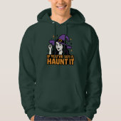 ハロウィン魔女Tシャツ パーカ (正面)