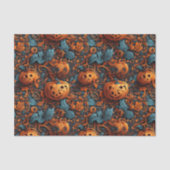 ハロウィン鮮やかをテーマにした 薄葉紙 (正面)