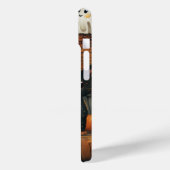 ハロウィン黒猫とムーンおもしろいズ魔女キッズ Case-Mate iPhoneケース (裏面 / 左)