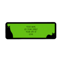 ハロウィン黒猫不気味目緑かわいモダン