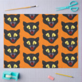 ハロウィン黒猫 薄葉紙 (クラフト)