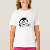 ハロウィン黒猫 – Childrens Tシャツ (正面)