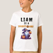 ハロウィン1歳の誕生日おめでとうボーイTシャツ Tシャツ (正面)