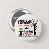 ハロウィン1人の打撃の生存者 缶バッジ (正面&裏面)