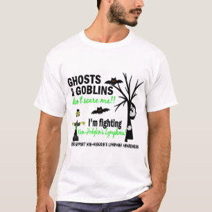ハロウィン1人の非Hodgkin'sリンパ腫の戦士 Tシャツ