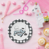 ハロウィン1歳の誕生日おめでとう Spooky One ペーパープレート (パーティー)