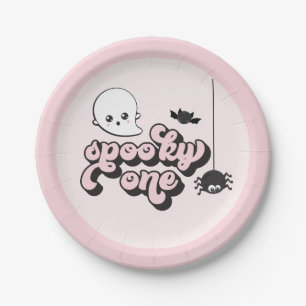 ハロウィン1歳の誕生日ペーパープレート ペーパープレート