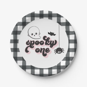 ハロウィン1歳の誕生日ペーパープレート ペーパープレート