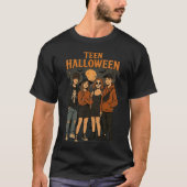 ハロウィン10代のナイトメンズTシャツ Tシャツ (正面)