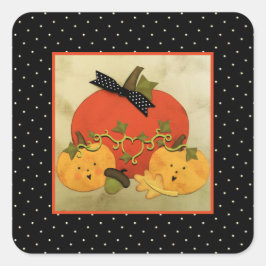 ハロウィン10月 ブライダルシャワー スクエアシール